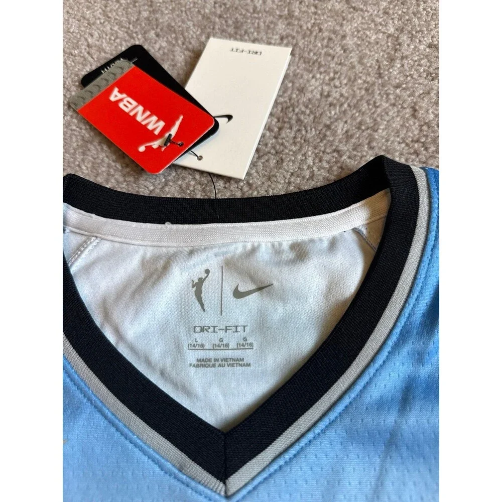 Angel Reese Chicago Sky NWT Nike Youth WNBA Jersey Size Large